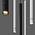 Sleek Crux & Crux Long Lamps 3D model small image 2