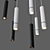 Sleek Crux & Crux Long Lamps 3D model small image 3