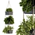  Rustic Hanging Pot with Rope - Perfect for Indoor Plants 3D model small image 1