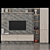 Stylish TV Stand 3000mm 3D model small image 1