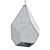 Geometry Glass Pendant Light 3D model small image 2