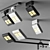 Adjustable Tilt SLV Lenito Luminaires 3D model small image 3