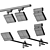 Adjustable Tilt SLV Lenito Luminaires 3D model small image 6