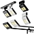 Adjustable Tilt SLV Lenito Luminaires 3D model small image 7