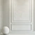 Eider White Decorative Plaster with Molding 3D model small image 2