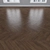 Oak Parquet: Herringbone, Linear, Chevron 3D model small image 4