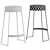 CAZA Ghe Bar Stool: Sleek and Stylish 3D model small image 2