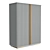 Elegance Relevo Cabinet 3D model small image 2