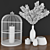 Chic Home Decor Set: Maisons du Monde 3D model small image 2