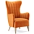 Duke Lounge Chair: Stylish & Versatile Seating 3D model small image 1