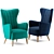 Duke Lounge Chair: Stylish & Versatile Seating 3D model small image 3