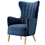 Duke Lounge Chair: Stylish & Versatile Seating 3D model small image 4