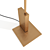 Modern LED Desk Lamp - Viabizzuno Roy Tavolo 3D model small image 3
