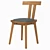 Minimalist Tai Chair - Sleek and Stylish 3D model small image 2