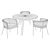 Modern Terrazzo Dining Set | Kave Home 3D model small image 4