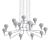 Elegant CREIL Design Lamps 3D model small image 2
