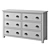 Jules Verne 6-Drawer Chest of Drawers 3D model small image 3