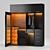 Animated Wooden Wardrobe: V-Ray Compatible 3D model small image 1