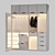 Animated Wooden Wardrobe: V-Ray Compatible 3D model small image 5