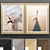 Modern Art Frames Set 3D model small image 1