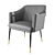 Carter Dining Armchair: Elegant and Comfortable 3D model small image 3