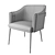 Carter Dining Armchair: Elegant and Comfortable 3D model small image 4