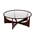 Elegant Dana Small Coffee Table 3D model small image 2