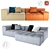 Modular Comfort Sofa 3D model small image 1