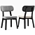 Elegant Evelin Porada Chair: Stylish and Modern 3D model small image 1