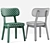 Elegant Evelin Porada Chair: Stylish and Modern 3D model small image 5