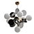 Matisse Chandelier Bouquet - Elegant Lighting Fixture 3D model small image 1