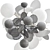 Matisse Chandelier Bouquet - Elegant Lighting Fixture 3D model small image 2