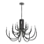 Elegant Squid Chandelier 3D model small image 2