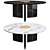 Luxxu Algerone Dining Table: Elegant and Stylish 3D model small image 1