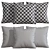 Luxurious Pillow Decor: The Perfect Interior Accent 3D model small image 2