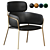 Strike LO Debi Arrmet Chair 3D model small image 1