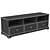 Classic White TV Stand 3D model small image 2