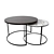 Modern Design Twin Coffee Tables 3D model small image 2