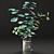 Elegant Eucalyptus Vase Bouquet 3D model small image 1