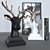 Antler Book Stand 3D model small image 1