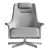 Bene Ports Active Lounge Chair 3D model small image 5