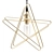 Stylish Star Design Lamp 3D model small image 1