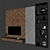Sleek TV Stand for Modern Homes 3D model small image 3