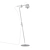 Industrial Floor Lamp with Brass Accents 3D model small image 2