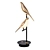 Golden Bird Table Lamp 3D model small image 1