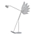 Elegant Bird-Inspired Floor Lamp 3D model small image 2