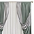 777 Curtain - Innovative Design and Quality Fabric 3D model small image 2