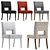 Elegant Coco Republic Lloyd Dining Chair 3D model small image 5