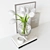 Tulip Bouquet Home Decor Set 3D model small image 2