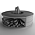 Laubo Fire Pit: Modern Circular Design 3D model small image 4